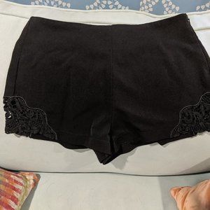 Lace Detail Shorts